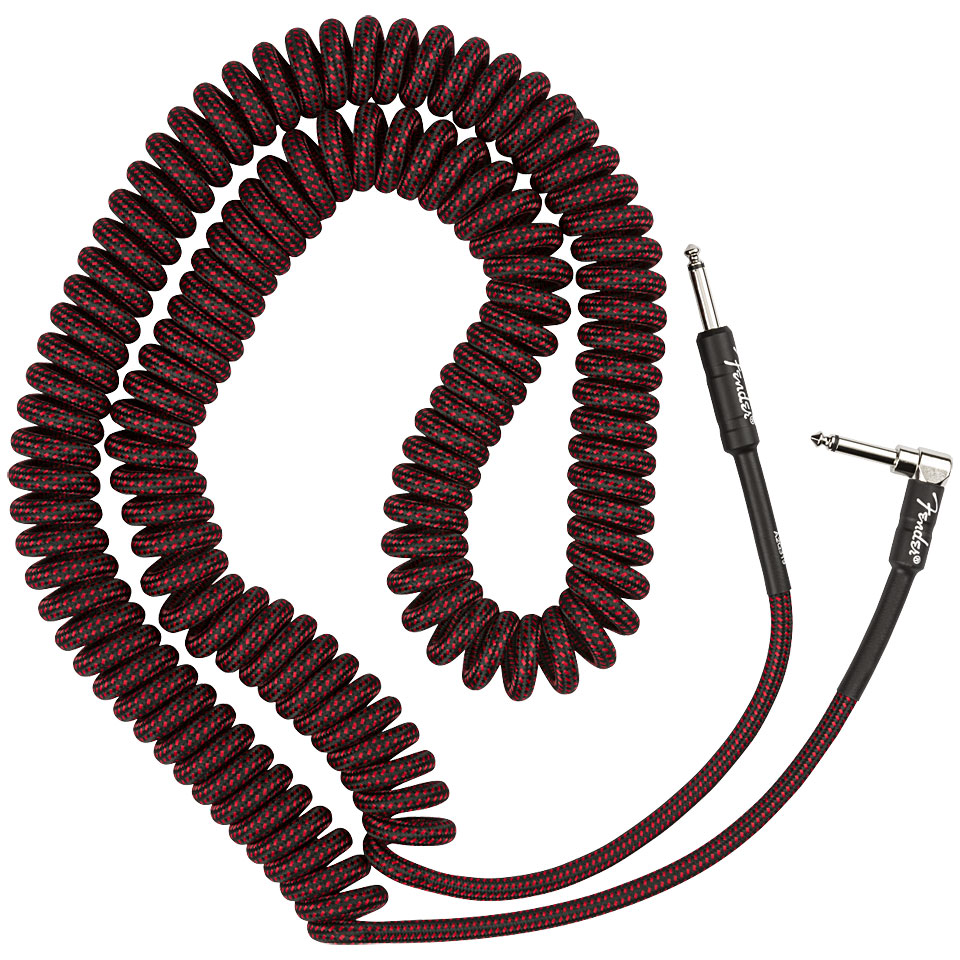Fender Pro Coil 30' Red Tweed Instrumentenkabel Fender Pro Coil 30' Red Tweed Instrumentenkabel von Fender