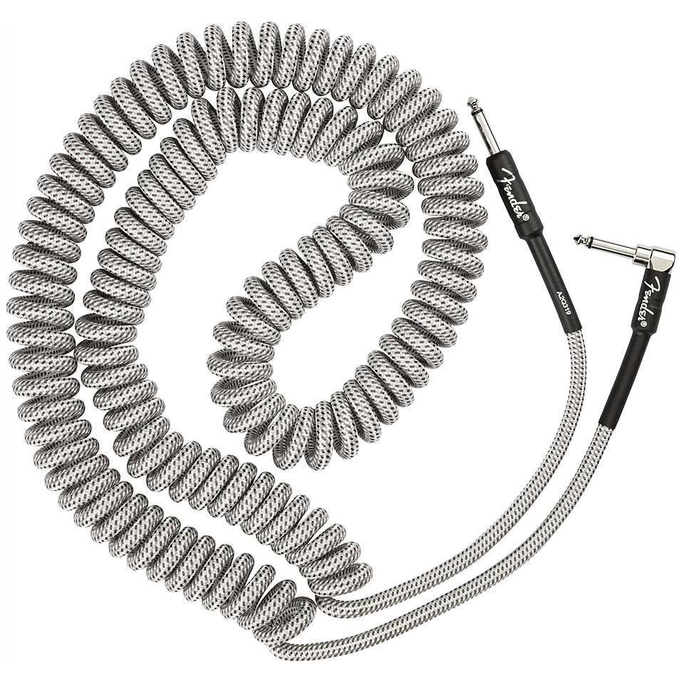 Fender Pro Coil 30' White Tweed Instrumentenkabel Fender Pro Coil 30' White Tweed Instrumentenkabel von Fender