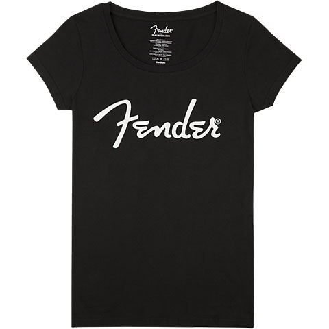 Fender Spaghetti Lady Logo BLK L T-Shirt von Fender