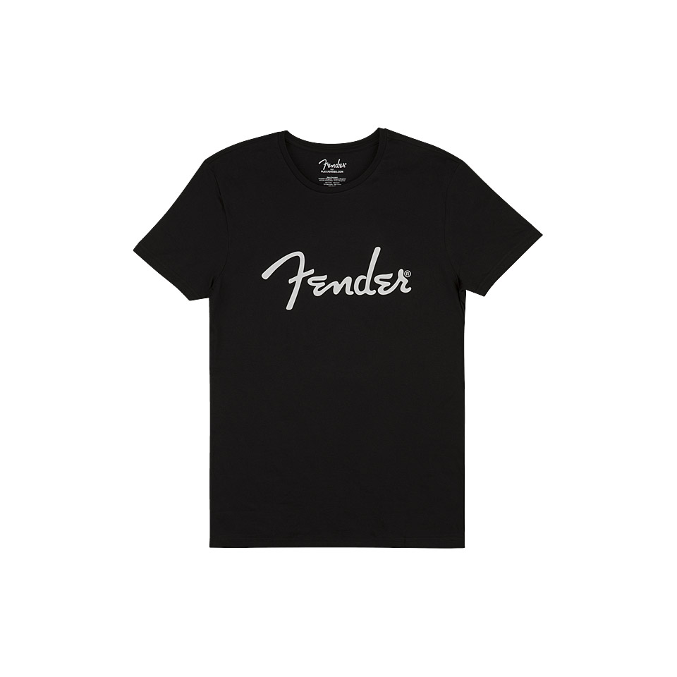Fender Spaghetti Logo BLK L T-Shirt Fender Spaghetti Logo BLK L T-Shirt von Fender