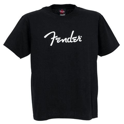 Fender Spaghetti Logo BLK M T-Shirt von Fender