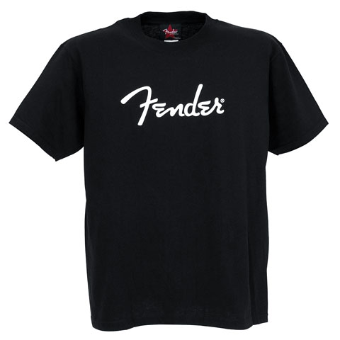 Fender Spaghetti Logo BLK S T-Shirt von Fender