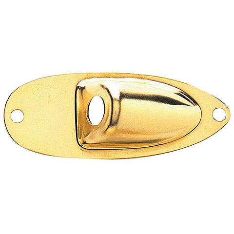 Fender Stratocaster Jack Ferrule, Gold Buchsenplatte von Fender