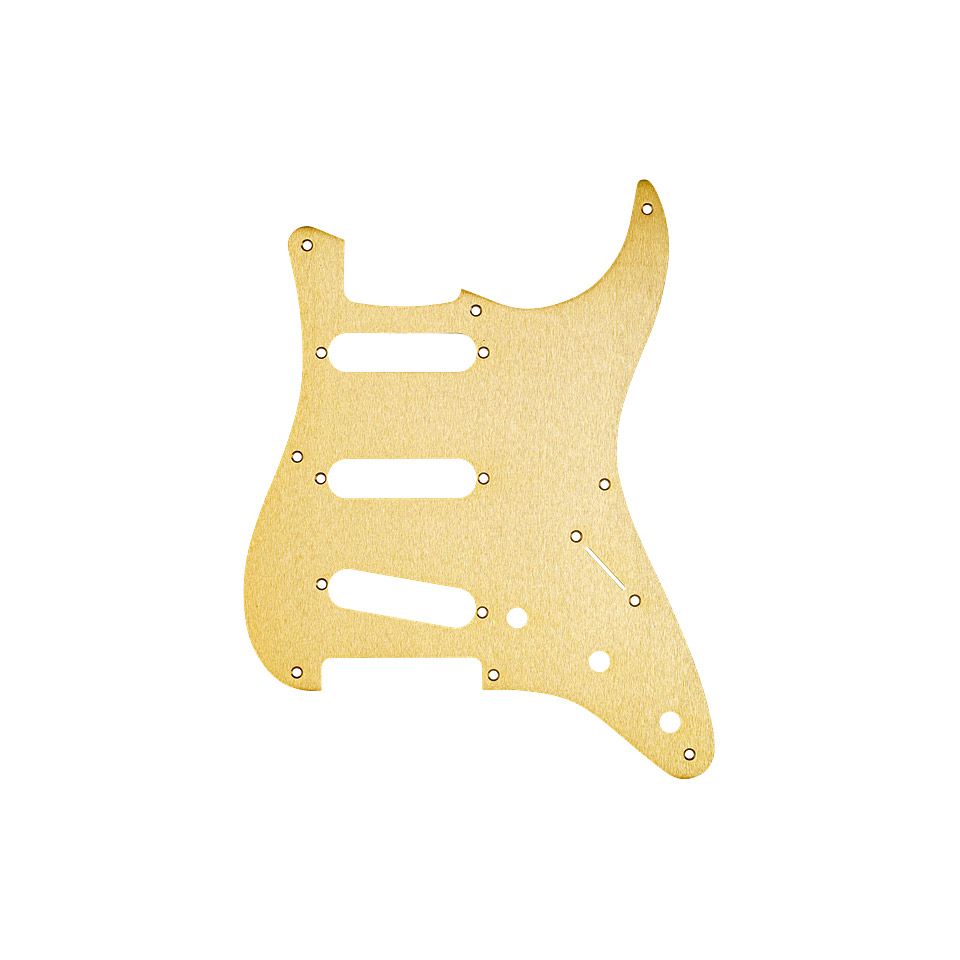 Fender Stratocaster 50&#39;s, S/S/S, 8-Hole Mount, Gold Anodized von Fender