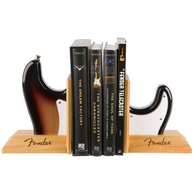 Fender Stratocaster Body Bookends 3TS Buchstütze von Fender