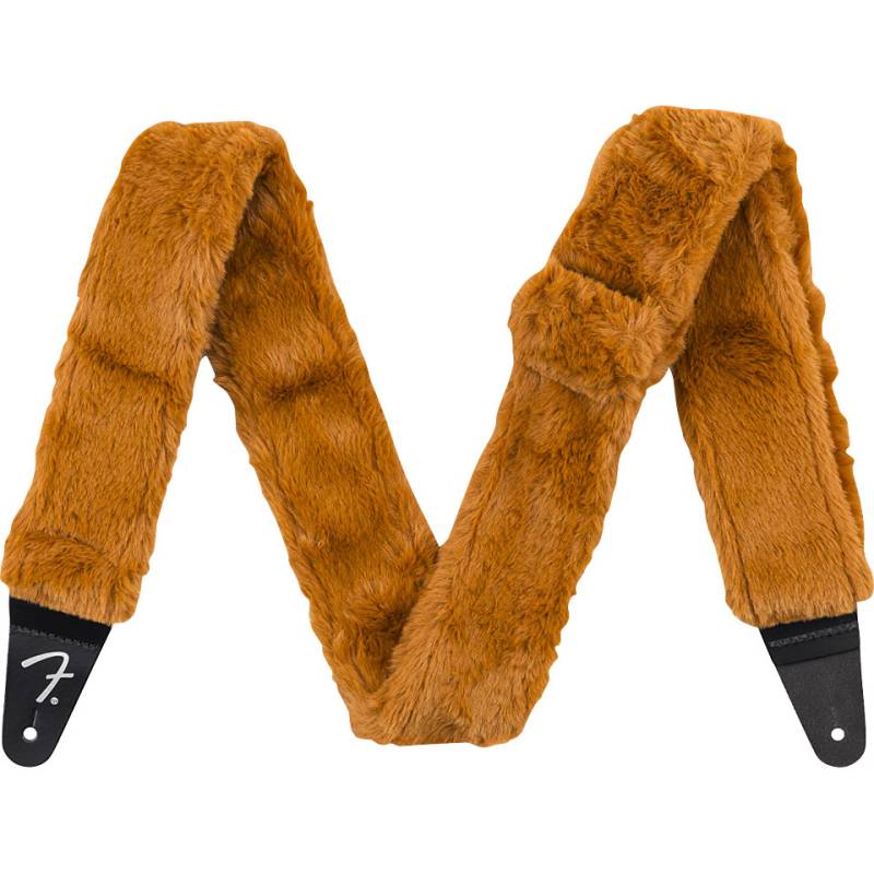 Fender Supersoft Faux Fur Rust Gitarrengurt von Fender