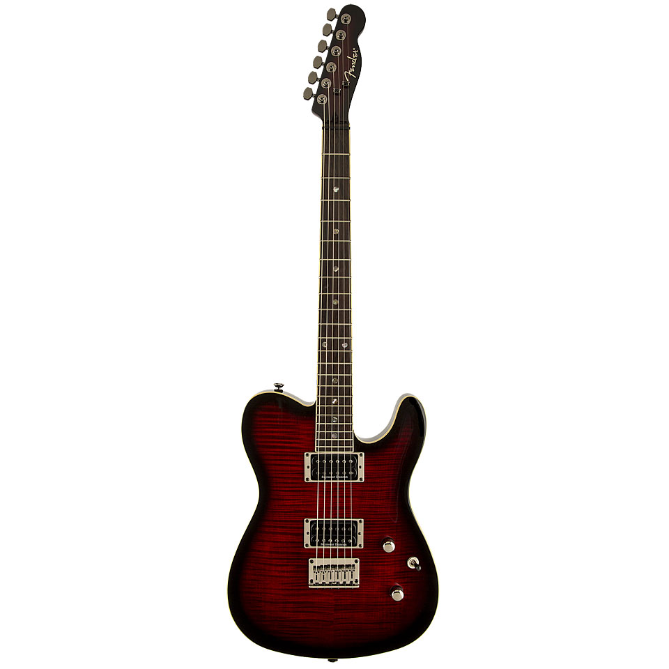 Fender Telecaster Custom Telecaster FMT Black Cherry Burst E-Gitarre von Fender