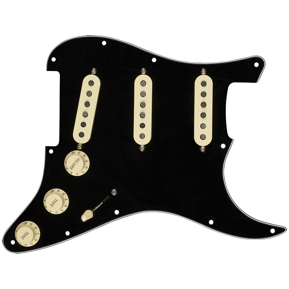 Fender Texas Special pre wired Set Black Pickguard Pickup E-Gitarre Fender Texas Special pre wired Set Black Pickguard Pickup E-Gitarre von Fender