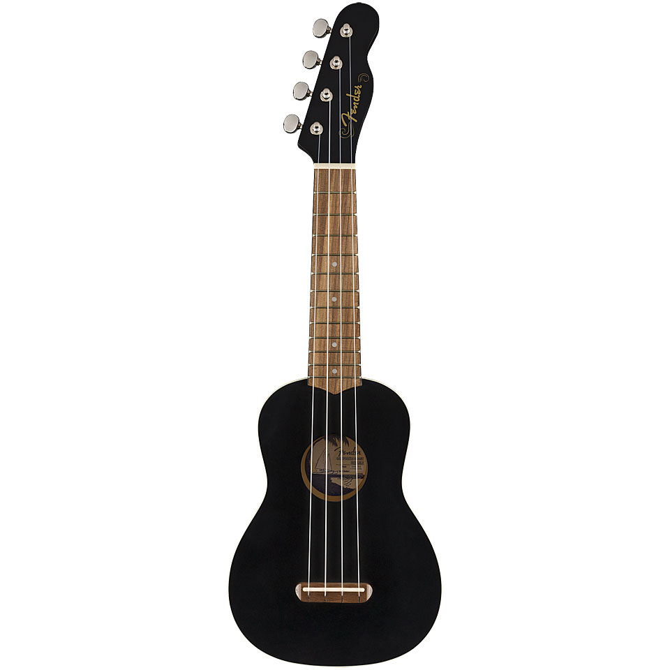 Fender Venice Soprano Black Ukulele Fender Venice Soprano Black Ukulele von Fender