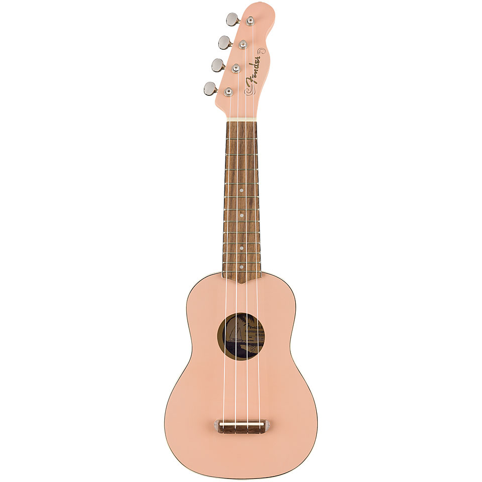 Fender Venice Soprano Shell Pink Ukulele von Fender