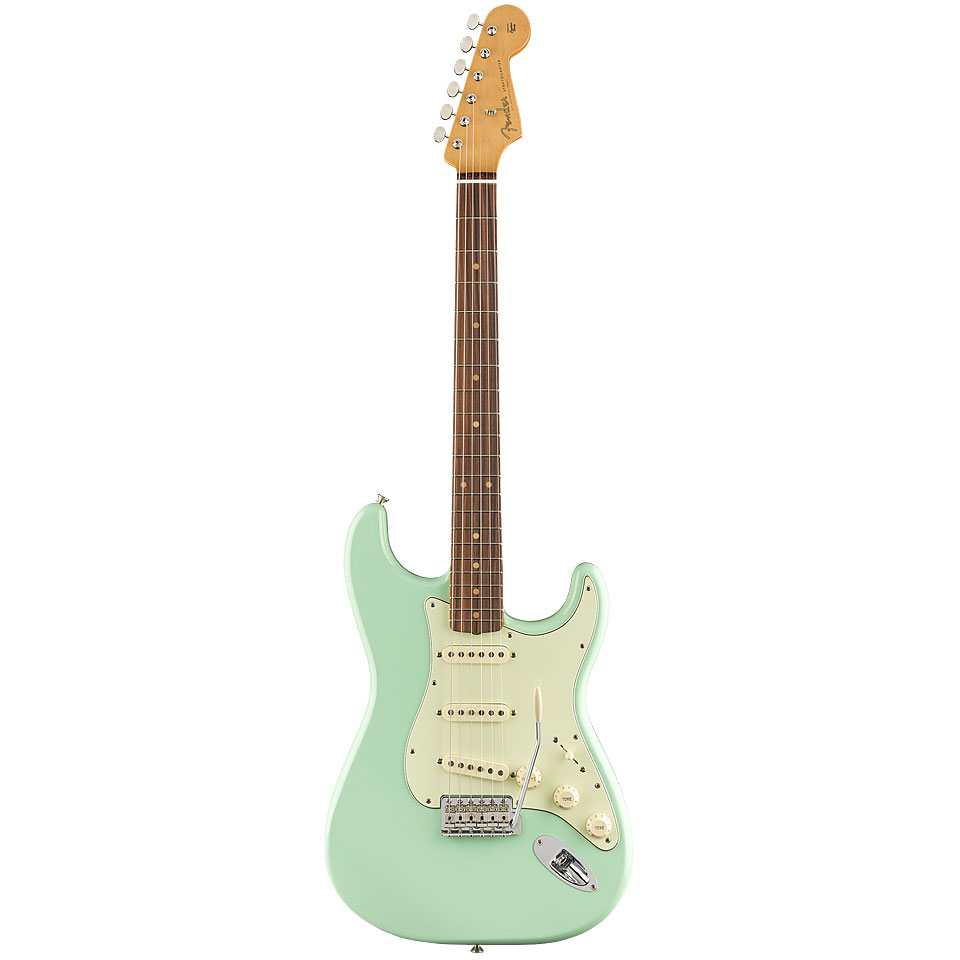 Fender Vintera 60&#39;s Strat Surf Green E-Gitarre von Fender