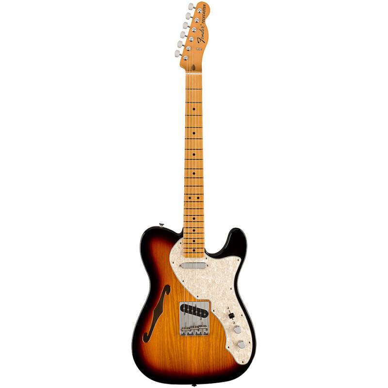 Fender Vintera II 60&#39;s Telecaster Thinline 3-Tone Sunburst E-Gitarre von Fender