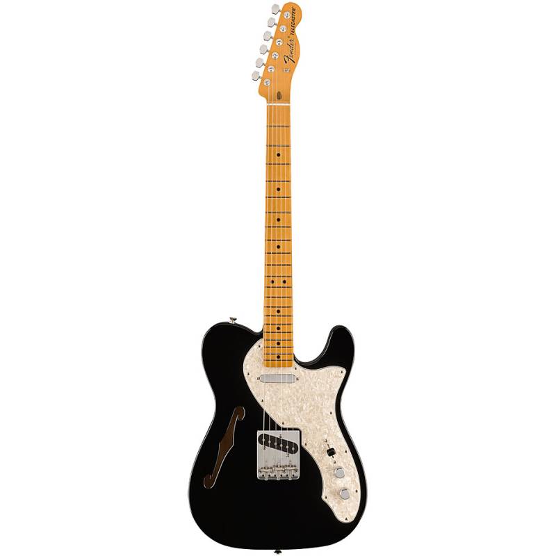 Fender Vintera II 60&#39;s Telecaster Thinline Black E-Gitarre von Fender