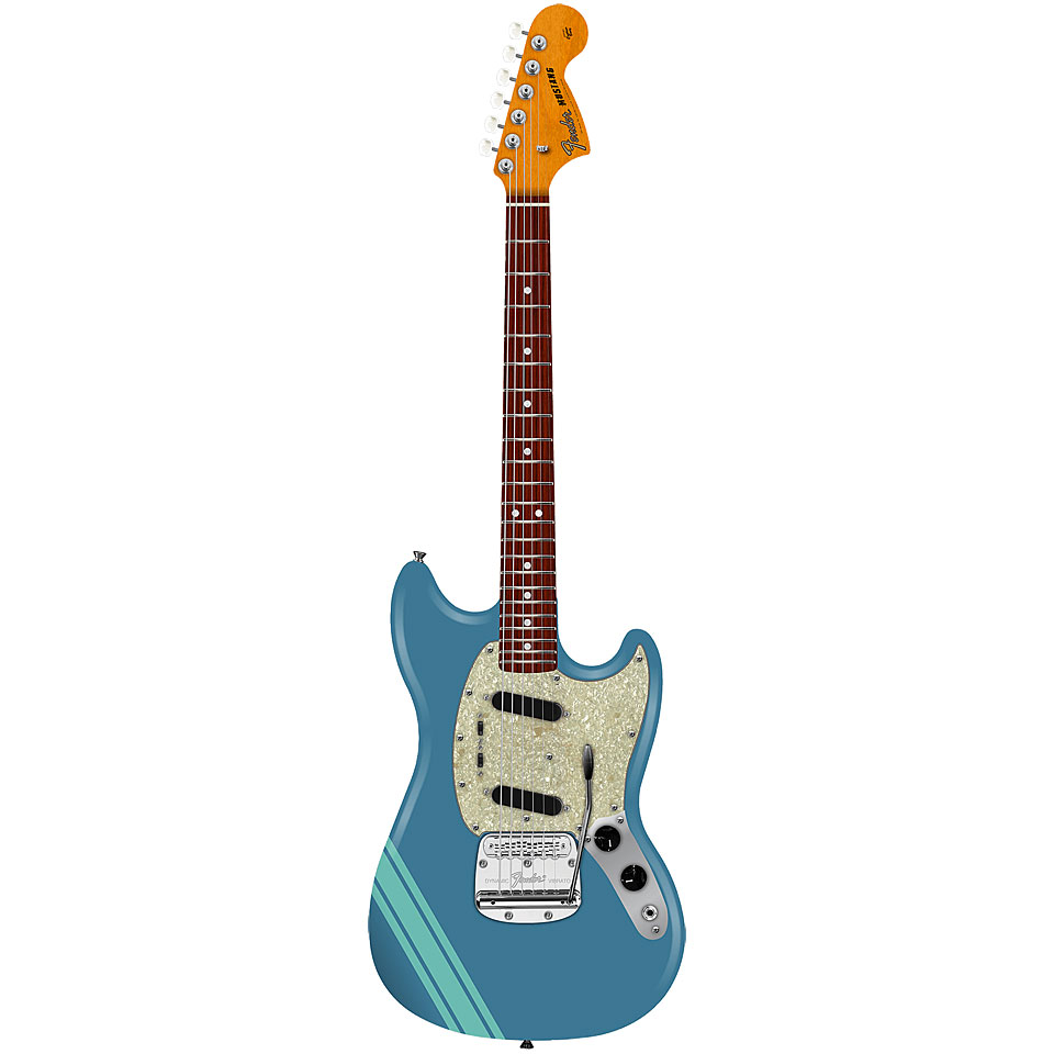 Fender Vintera II 70&#39;s Mustang Competition Burgundy E-Gitarre von Fender