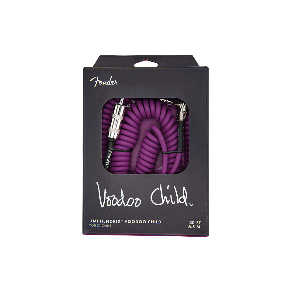 Fender Voodoo Child Cabel Purple Instrumentenkabel von Fender