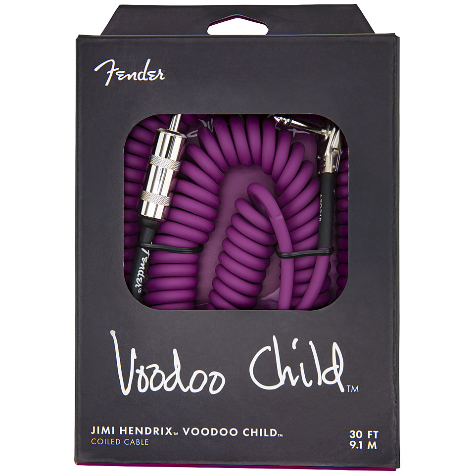 Fender Voodoo Child Cabel Purple Instrumentenkabel von Fender