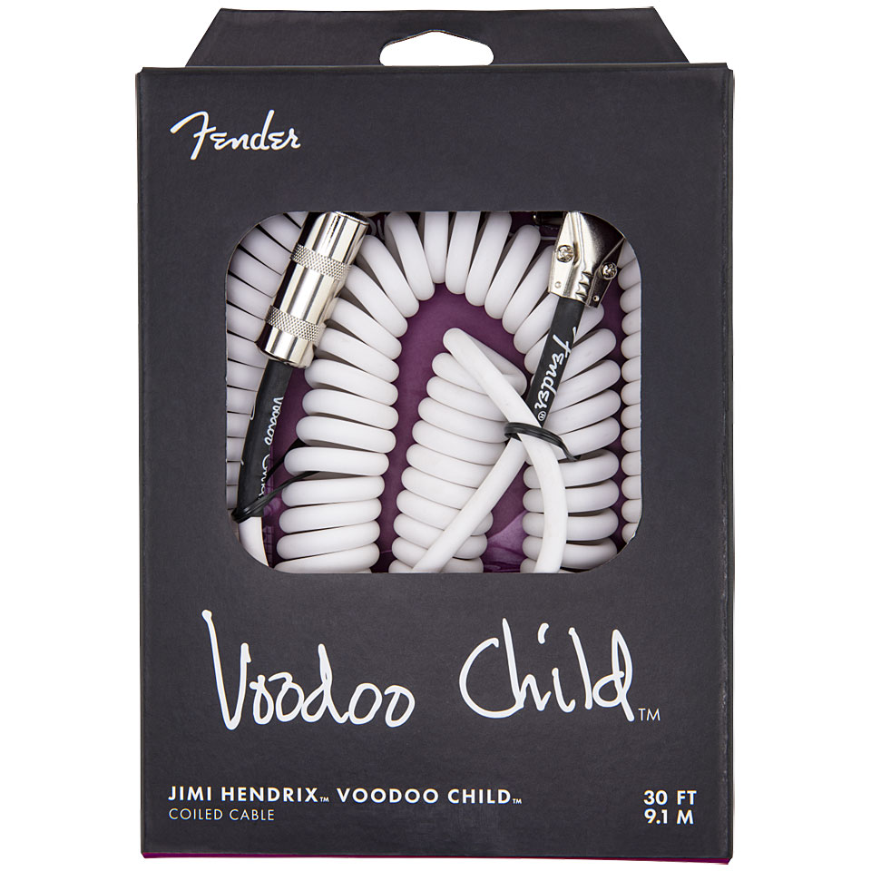 Fender Voodoo Child Cabel White Instrumentenkabel Fender Voodoo Child Cabel White Instrumentenkabel von Fender