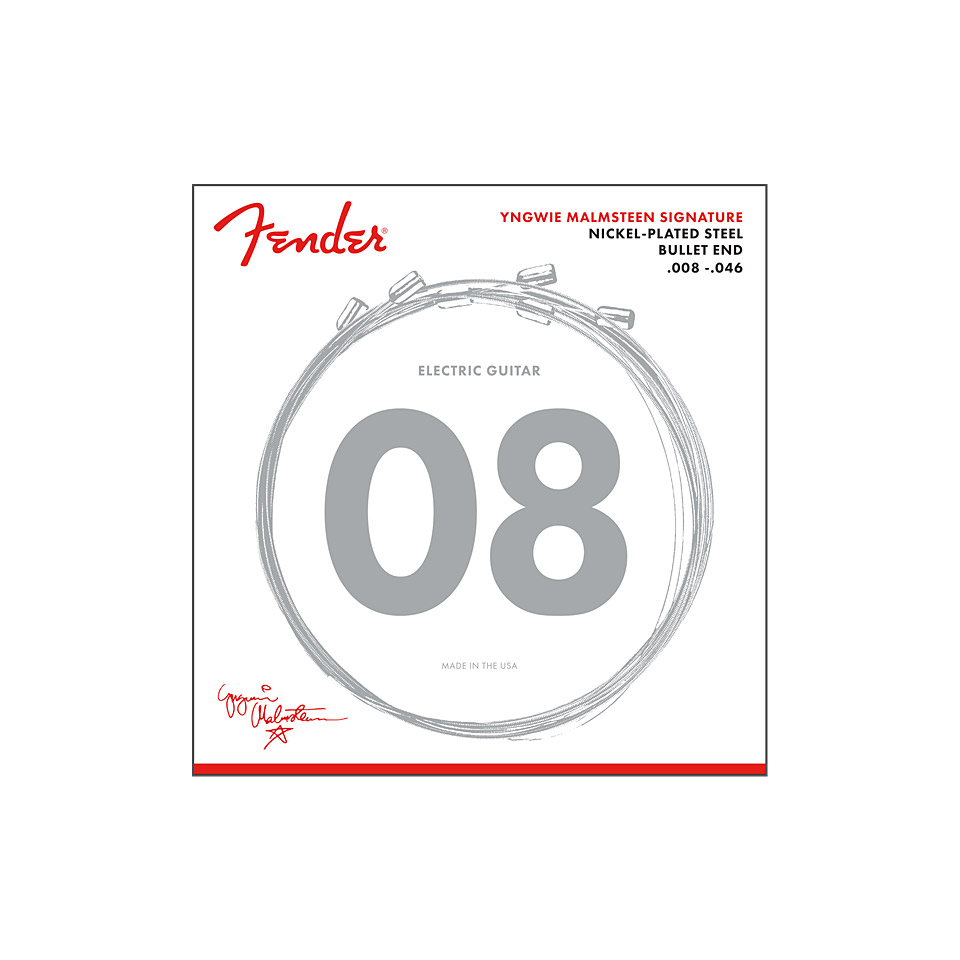 Fender YJM NPS Bullet 008-046 Saiten E-Gitarre Fender YJM NPS Bullet 008-046 Saiten E-Gitarre von Fender