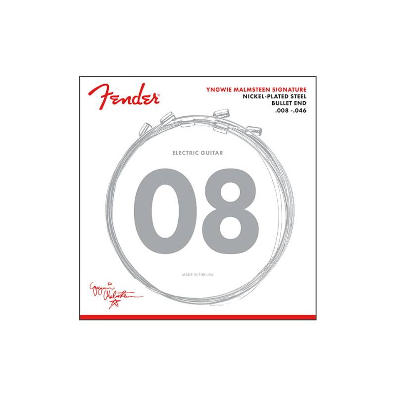 Fender YJM NPS Bullet 008-046 Saiten E-Gitarre von Fender