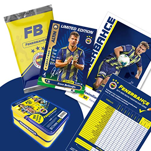 Fenerbahce Istanbul Original lizenzierte 48 Spielerkarten Sammelkarten mit OVP. Autogramme Fußballkarten Saison 2019/20 Fanartikel-Set mit Geschenkbox FB von Fenerbahce Istanbul