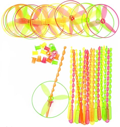 Fengdandan 20x Hand Push Untersetzer Kinder Kunststoff fliegende Libelle Spielzeug fliegende Propeller Spielzeug Kinder Spinnspielzeug Fengdandan 20x Hand Push Untersetzer Kinder Kunststoff fliegende Libelle Spielzeug fliegende Propeller Spielzeug Kinder Spinnspielzeug von Fengdandan