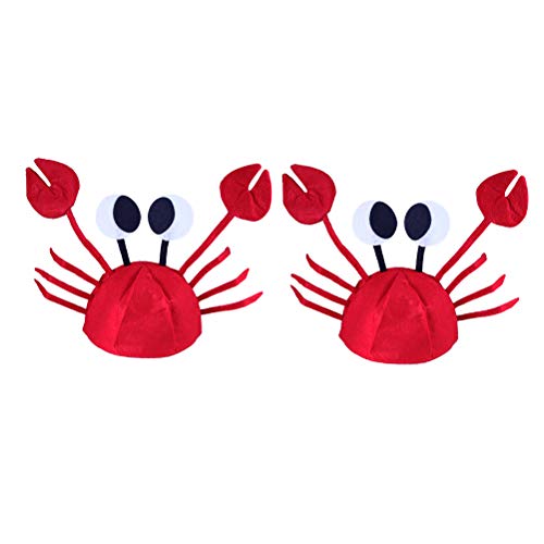 Fenical 2pcs Krabbenhut Tier Stil Headwear Erwachsene Kid Party Kostüm Kostüm Fenical 2pcs Krabbenhut Tier Stil Headwear Erwachsene Kid Party Kostüm Kostüm von Fenical