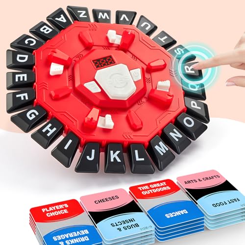 Wörter Sturm Spiel, Wortspiel Buchstaben Drücken Mit Timer, Gesellschaftsspiele, Familienspiel Partyspiele für Kinder und Erwachsene 2-8 Spieler von Fenrad
