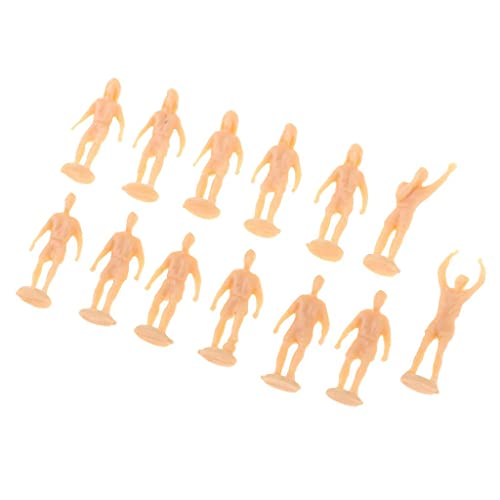 12 x 1/87 Spur Ho Fußball Sportler Menschen Modell Figuren Zubehör - unlackiert 12 x 1/87 Spur Ho Fußball Sportler Menschen Modell Figuren Zubehör - unlackiert von Fenteer