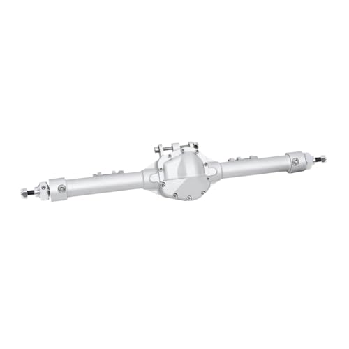 Fenteer 1/10 RC Auto Achse Gerade Ersatz Reparatur Aluminium Ersatzteil 217mm Länge Heavy Duty Fernbedienungen Steuerung Auto Teil Zubehör, Silberne Rückseite von Fenteer