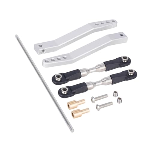 Fenteer 1/10 RC Auto Stabilisator Stabilisator Set für -10 Crawler RC Hobby Auto Modell DIY Ersatz, Silber von Fenteer