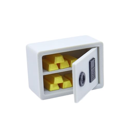 Fenteer 1/12 Puppenhaus Miniatur Strongbox Möbel Modell für Mikro Landschaft Zubehör Ornament Pretend Spielzeug Puppenhaus von Fenteer