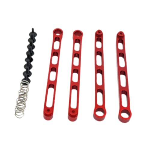 Fenteer 1/12 RC Auto Vorderachse Zugstange Set Ersetzen Teile Zubehör Einfache Installation Vorderachse Teile für MN82 MN82S MN82T MN82Pro, Rot Fenteer 1/12 RC Auto Vorderachse Zugstange Set Ersetzen Teile Zubehör Einfache Installation Vorderachse Teile für MN82 MN82S MN82T MN82Pro, Rot von Fenteer