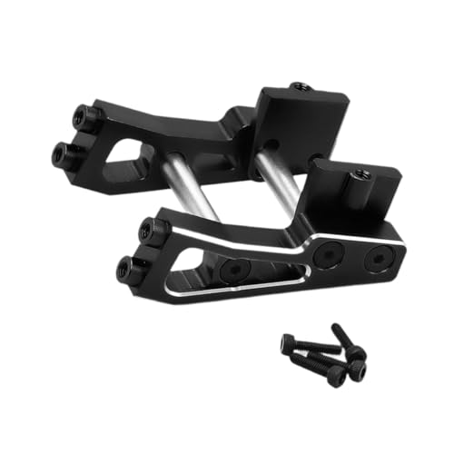 Fenteer 1/14 RC Heckflügelhalterungssatz Ersatz, Hochleistungsflügelstütze aus Metall für 223S RC Hobby Car DIY Zubehör, Schwarz Fenteer 1/14 RC Heckflügelhalterungssatz Ersatz, Hochleistungsflügelstütze aus Metall für 223S RC Hobby Car DIY Zubehör, Schwarz von Fenteer