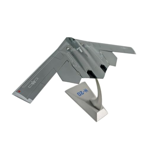 Fenteer 1/200 H-20 Strategic Fighter Modellflugzeug, Modellflugzeug, Lehrmittel mit Ständer, Ornament für Zuhause, Tisch, Büro von Fenteer