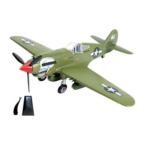 Fenteer 1/48 Modell Kit Flugzeug Modell Souvenir Sammlung Desktop Dekoration Feinmotorik Flugzeug Spielzeug für Wohnzimmer Bar, GrÜn von Fenteer