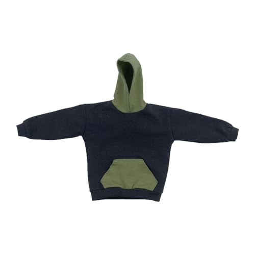Fenteer 1/6 Pullover Hoodie Action Figur Hoodie Retro Casual Hoodie für Action Figuren Casual Hoodies für 12 "Figuren Körper Zubehör, Dunkelgrau Fenteer 1/6 Pullover Hoodie Action Figur Hoodie Retro Casual Hoodie für Action Figuren Casual Hoodies für 12 "Figuren Körper Zubehör, Dunkelgrau von Fenteer