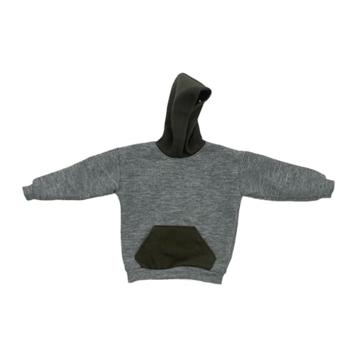 Fenteer 1/6 Pullover Hoodie Action Figur Hoodie Retro Casual Hoodie für Action Figuren Casual Hoodies für 12 "Figuren Körper Zubehör, Hellgrau Fenteer 1/6 Pullover Hoodie Action Figur Hoodie Retro Casual Hoodie für Action Figuren Casual Hoodies für 12 "Figuren Körper Zubehör, Hellgrau von Fenteer