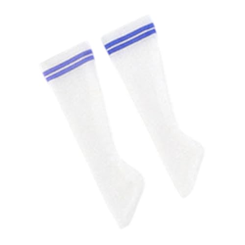 Fenteer 1/6 Skala Walbsocken Casual Tube Stocking Casual Fashion Accessitores Outfit weibliche Nahtlose Socke für 12 '' weibliche Puppenfigur, Blau von Fenteer