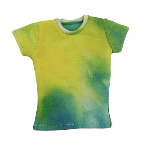 Fenteer 1/6 weibliche Actionfiguren T -Shirt, Kostüm, Lebensszene DIY Geschenk Wearable Puppenzubehör Miniaturkleidung für Actionfiguren, Gelb Fenteer 1/6 weibliche Actionfiguren T -Shirt, Kostüm, Lebensszene DIY Geschenk Wearable Puppenzubehör Miniaturkleidung für Actionfiguren, Gelb von Fenteer