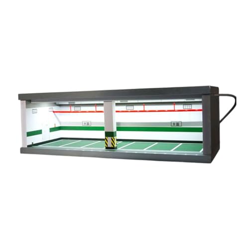 Fenteer 1/64 Modell modellauto Display case Parkplatz Szene Aufbewahrungsbox Spielzeugauto Aufbewahrung Sammlergeschenk Ornament Showcase Organizer Fenteer 1/64 Modell modellauto Display case Parkplatz Szene Aufbewahrungsbox Spielzeugauto Aufbewahrung Sammlergeschenk Ornament Showcase Organizer von Fenteer