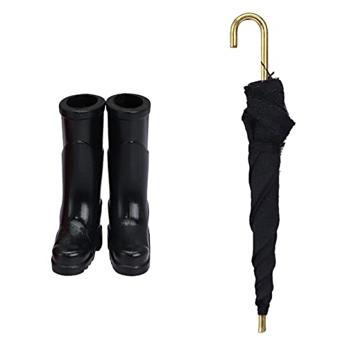 Fenteer 1:/12 Regenschuhe Hochzeit Mini Spielhaus Braut Regenschirm für Neujahr Fenteer 1:/12 Regenschuhe Hochzeit Mini Spielhaus Braut Regenschirm für Neujahr von Fenteer