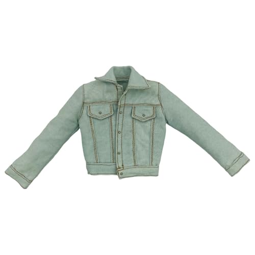 Fenteer 1: 6 Skala weibliche Figur Jacke Doll Kleidung Mini Kinder Spielzeugkostüm für 12 -Zoll, Blau von Fenteer