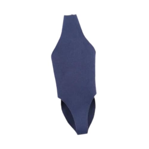 Fenteer 1: 6 weibliche Puppenkleidung Kleidung Badeanzug Sommer Casual Mini Action Figur Kleidung für 12 '' weibliche Actionfigur Accessoires, Dunkelblau von Fenteer