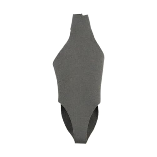 Fenteer 1: 6 weibliche Puppenkleidung Kleidung Badeanzug Sommer Casual Mini Action Figur Kleidung für 12 '' weibliche Actionfigur Accessoires, Grau von Fenteer