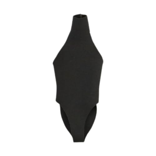 Fenteer 1: 6 weibliche Puppenkleidung Kleidung Badeanzug Sommer Casual Mini Action Figur Kleidung für 12 '' weibliche Actionfigur Accessoires, Schwarz von Fenteer