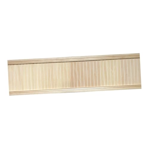 Fenteer 1: 8 Dollhouse Miniatur Panel Miniaturmöbel Accessoire Realistische Innenwanddekoration für Rollenspiele Geschenkmöglichkeiten, Beige Fenteer 1: 8 Dollhouse Miniatur Panel Miniaturmöbel Accessoire Realistische Innenwanddekoration für Rollenspiele Geschenkmöglichkeiten, Beige von Fenteer