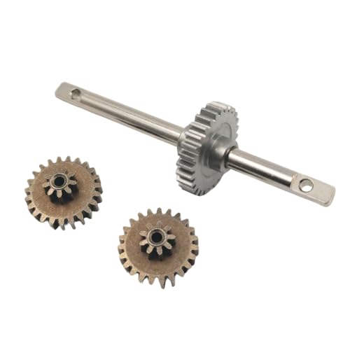 Fenteer 1:12 RC-Car-Getriebe, Getriebe, Getriebe, Modifikation, Ersatzzubehör, Ersatzteile mit Welle für MN82, Hobby-Auto im Maßstab von Fenteer