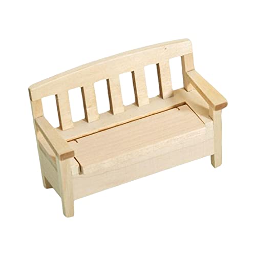 Fenteer 1:12 Zurück Stuhl Miniatur Puppenhaus Dekoration Zubehör Möbel Holz DIY Szene Zubehör Wohnzimmer Dekor Spielzeug Szene Requisiten Spielzeug Fenteer 1:12 Zurück Stuhl Miniatur Puppenhaus Dekoration Zubehör Möbel Holz DIY Szene Zubehör Wohnzimmer Dekor Spielzeug Szene Requisiten Spielzeug von Fenteer