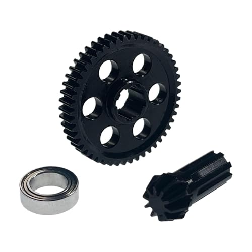 Fenteer 1:14 1:16 RC Auto Untersetzungsgetriebe Fernbedienung Fahrzeug Getriebe Upgrades Teile Hauptstirnrad Ersatz Hohe Leistung, mit Ritzelrad von Fenteer