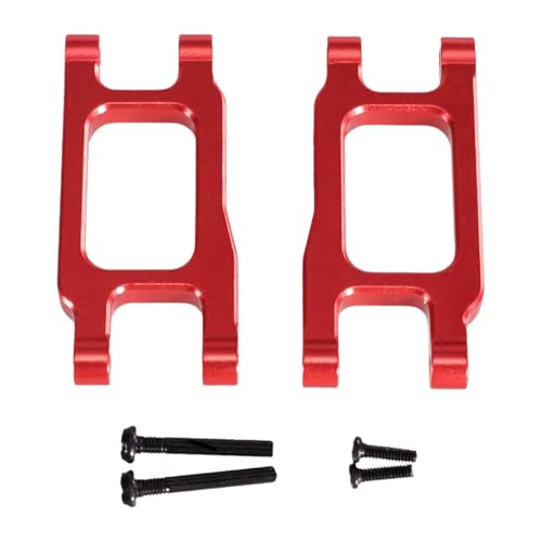 Fenteer 1:18 RC -Auto hintere untere Arme Modifikation Teile Chassis -Komponenten Heck untere Schwung Arme Upgrade Kit für 18101 18102 stabil, Rot von Fenteer